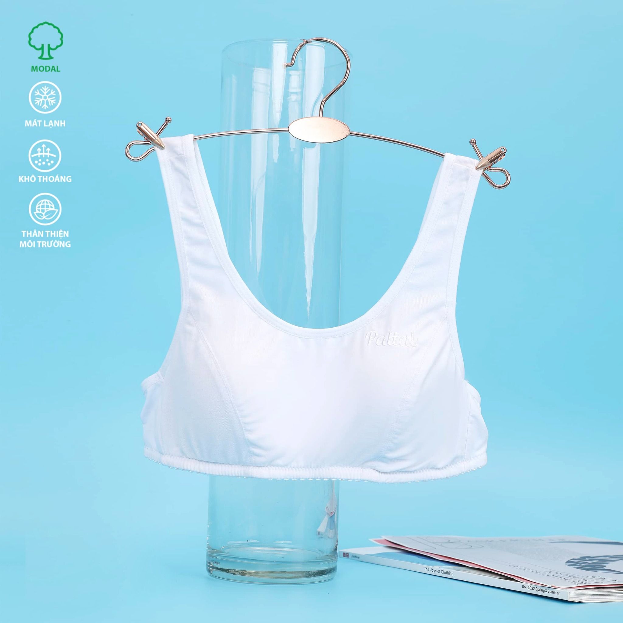 Áo lá học sinh - cotton compact mỏng nhẹ 209p 8888