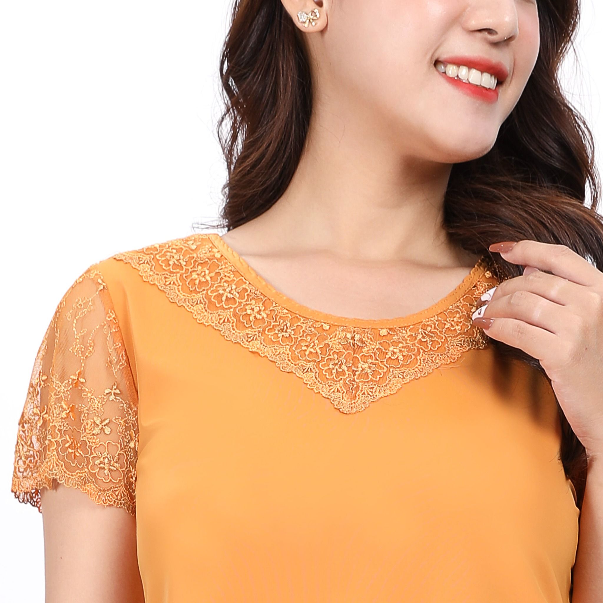 Set đồ bộ nữ kiểu quần dài tay ngắn chất thun lạnh siêu bền 013p 3068