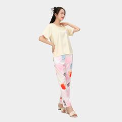 Bộ dài tay ngắn lụa nhung cao cấp 263p 3395