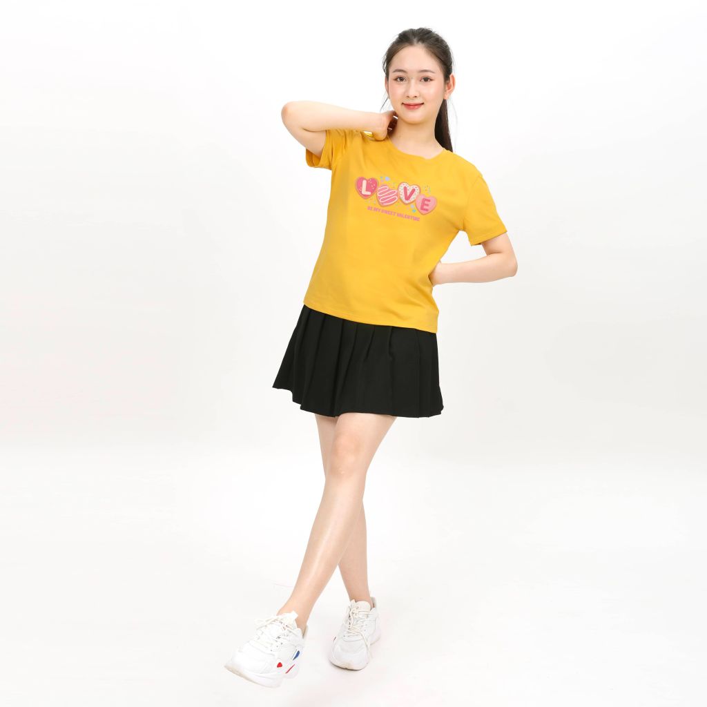 Áo thun nữ form suông thời trang cotton cao cấp 020p 1043