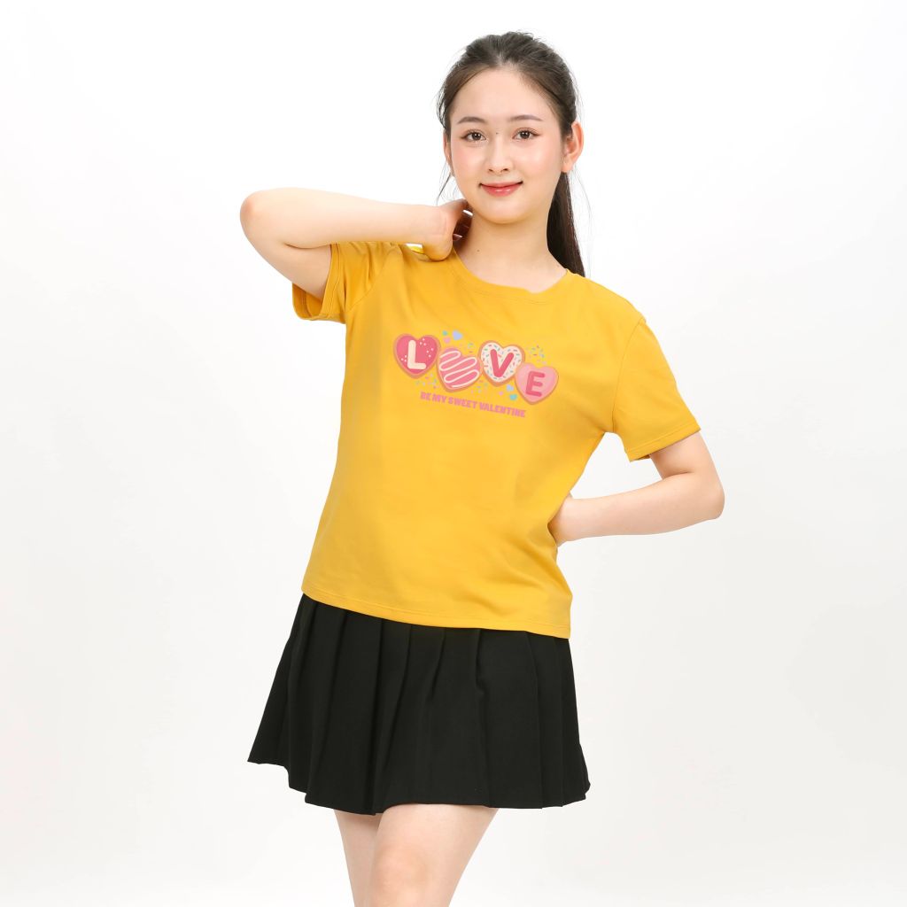 Áo thun nữ form suông thời trang cotton cao cấp 020p 1043