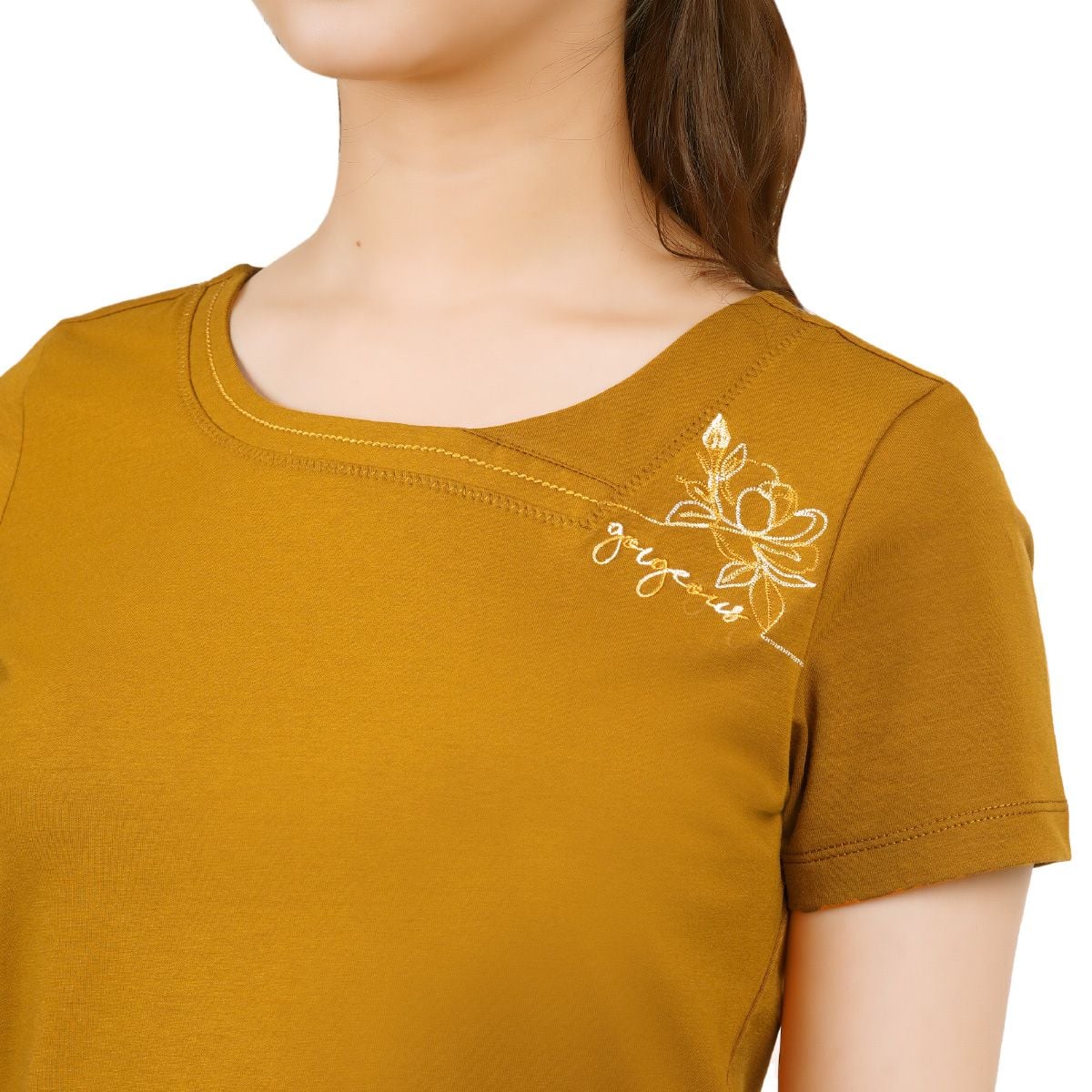 Set đồ bộ nữ kiểu quần lửng tay ngắn cotton cvc mát 194p 4248