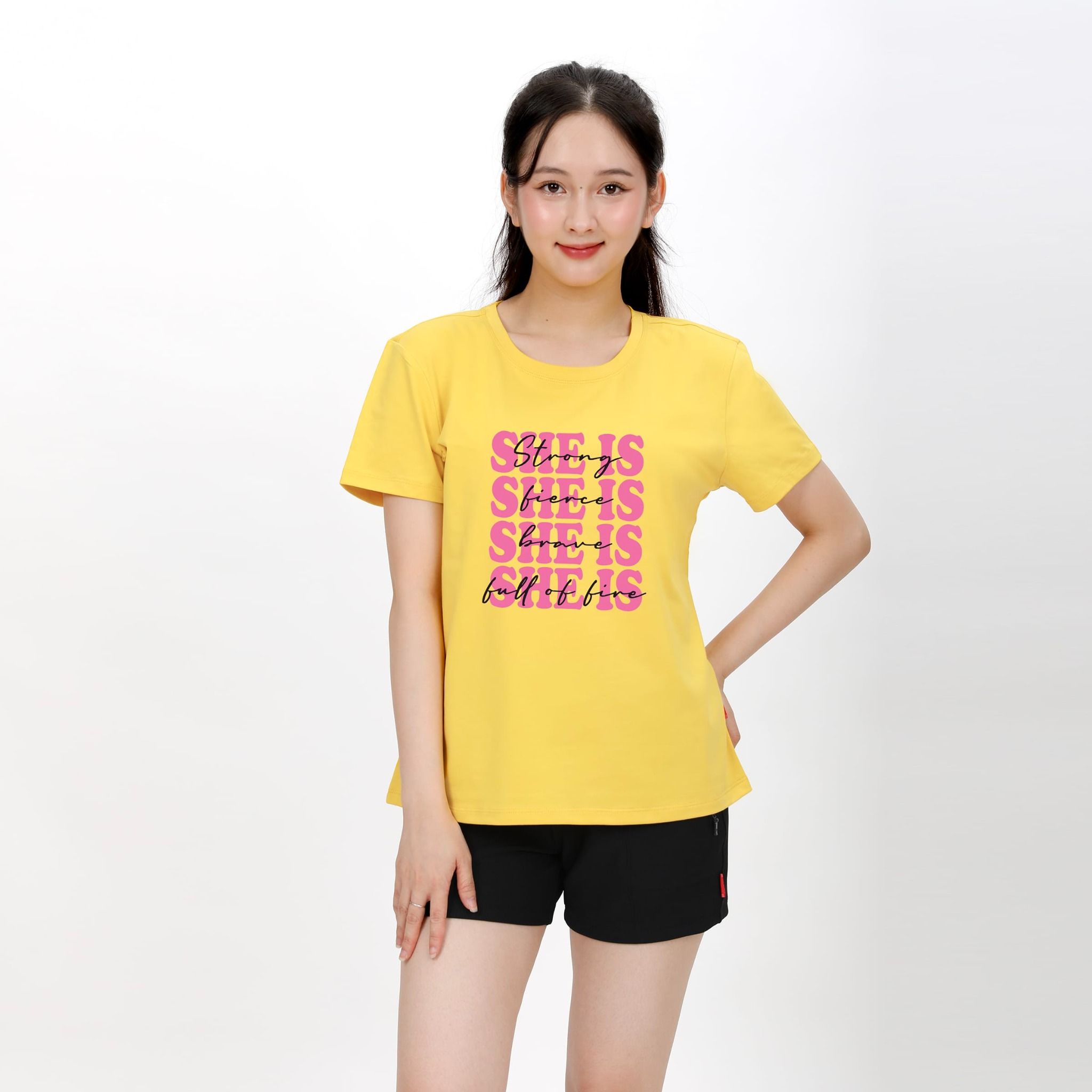 Áo thun nữ form rộng chất cotton siêu mát 020p 0304