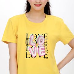 Áo thun nữ form rộng chất cotton siêu mát 020p 0454
