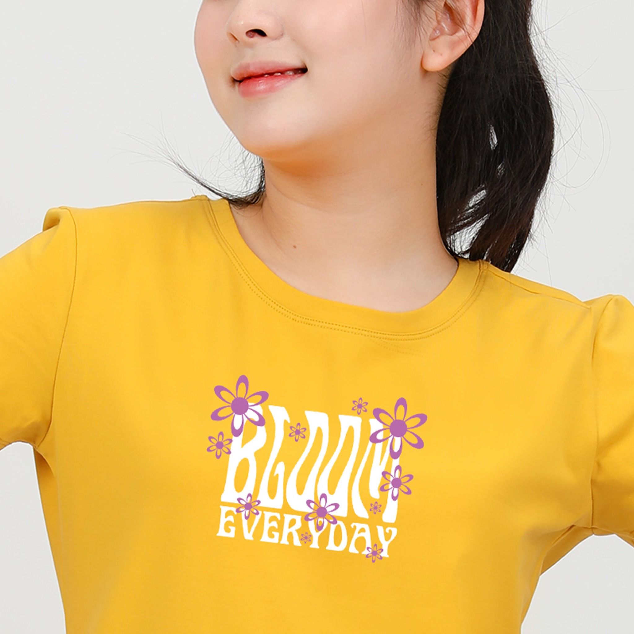 Áo thun nữ tay ngắn Cổ Tròn Form Suông chất cotton siêu mát 020p 0316