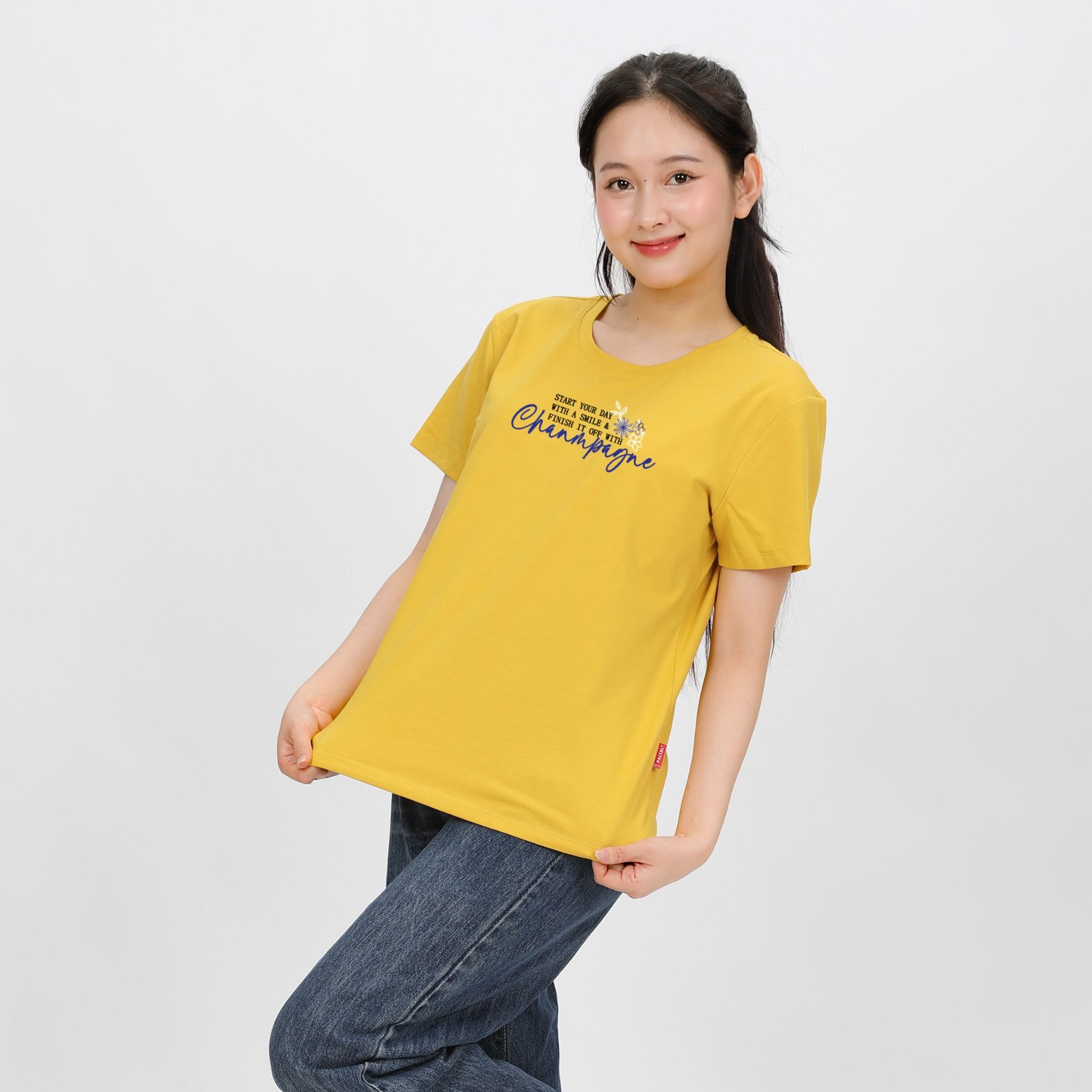 Áo thun nữ tay ngắn form suông chất cotton siêu mát 020p 0283