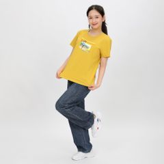 Áo thun nữ tay ngắn form suông chất cotton siêu mát 020p 0284