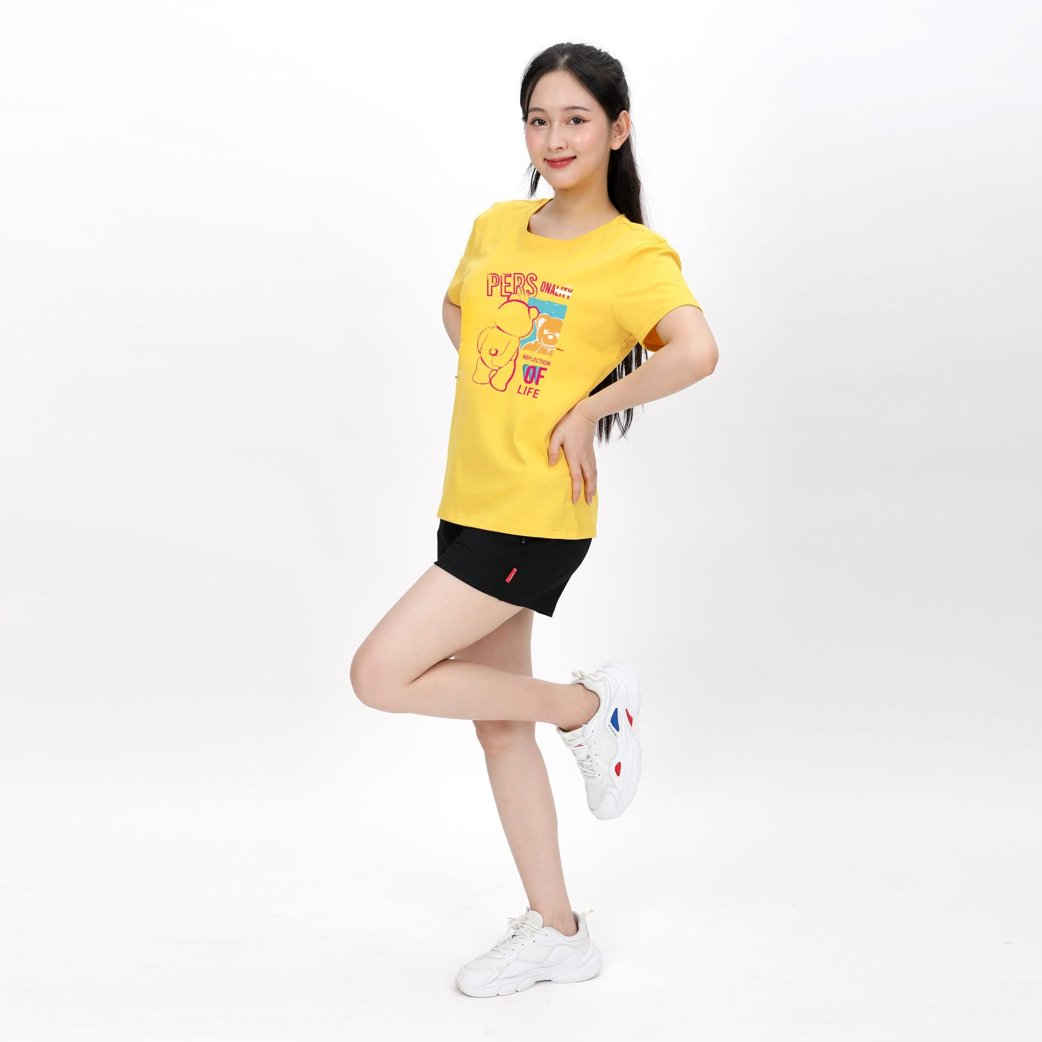 Áo thun nữ tay ngắn Form Rộng chất cotton siêu mát 020p 0289