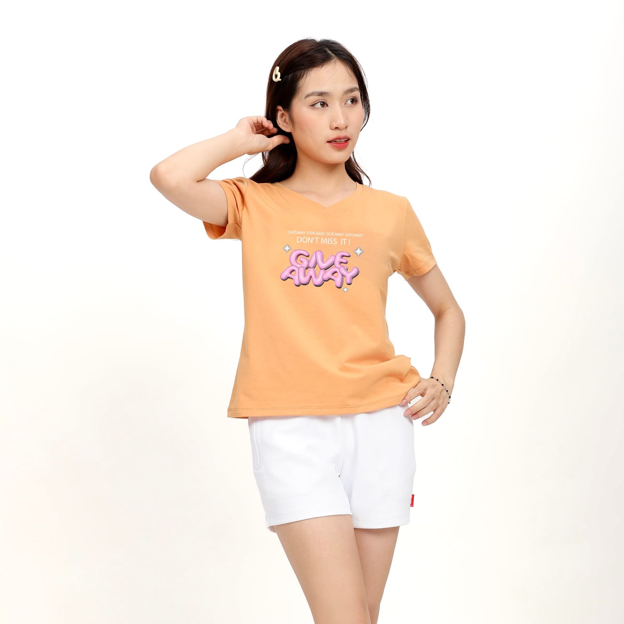 Áo thun nữ form suông chất cotton siêu mát 190p 0332