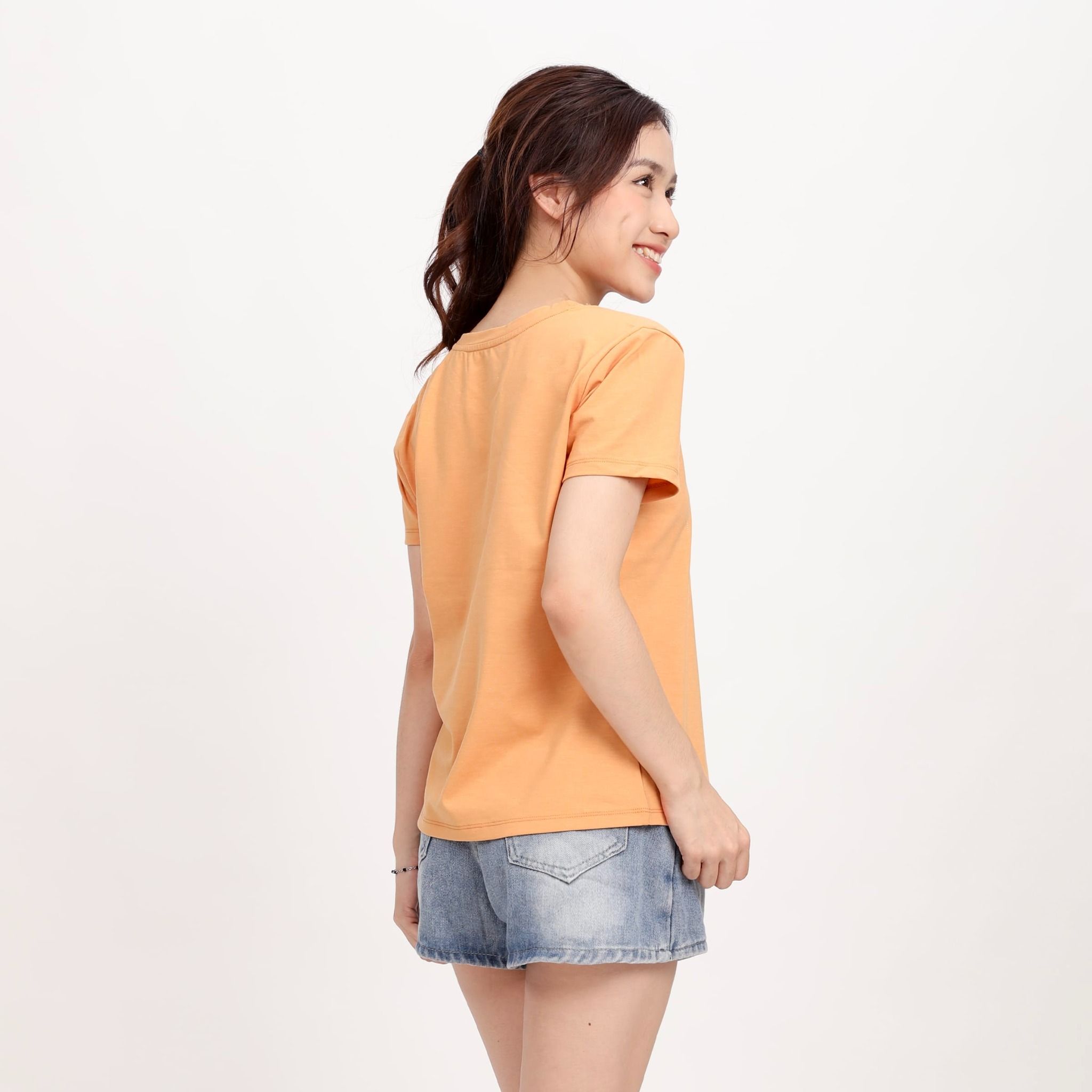 Áo thun nữ form suông chất cotton siêu mát 190p 0292