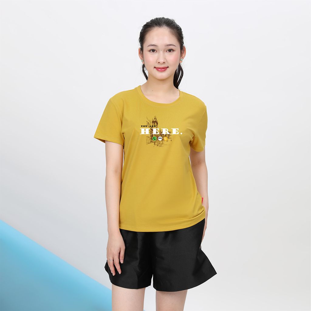 Áo thun nữ form suông thời trang cotton cao cấp 020p 1051