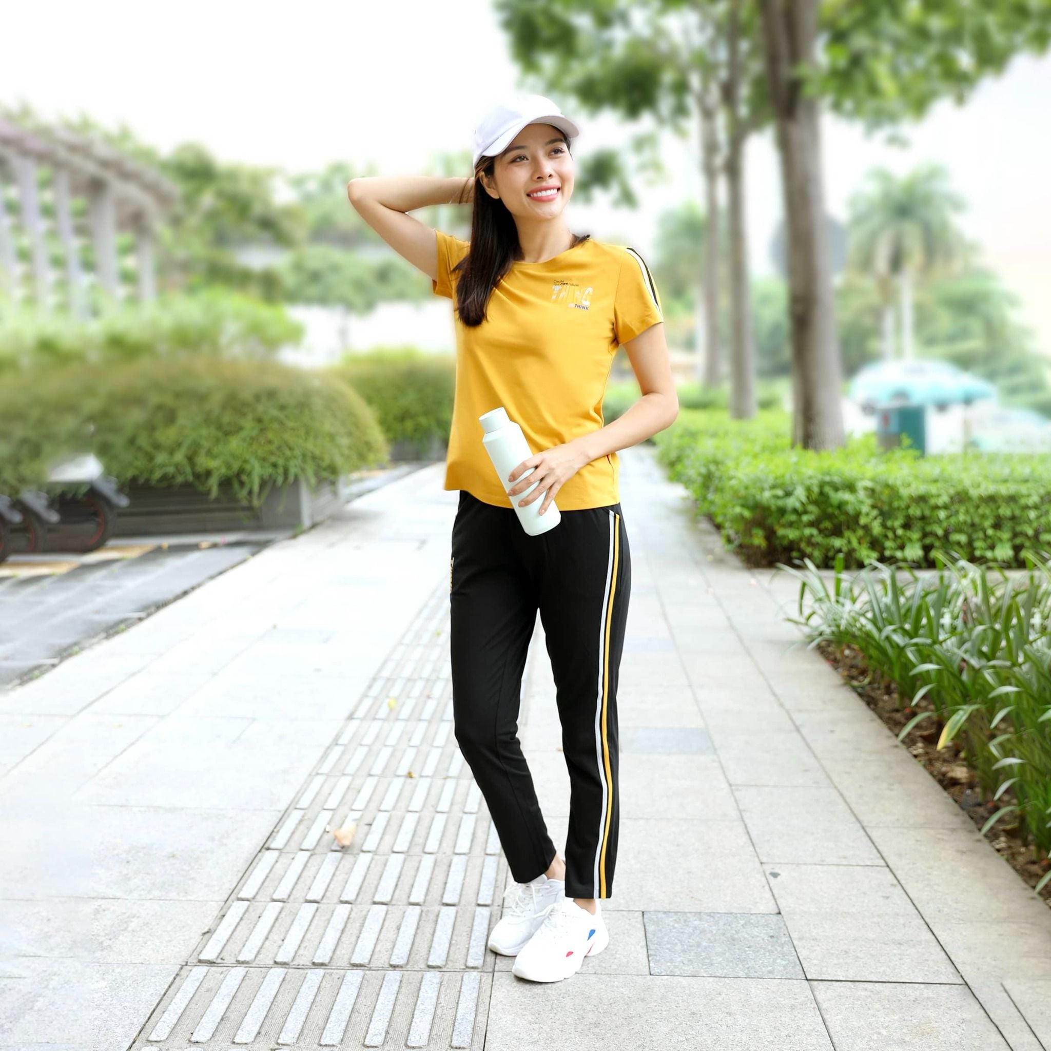 Set đồ bộ nữ kiểu quần dài tay ngắn 193p 6011