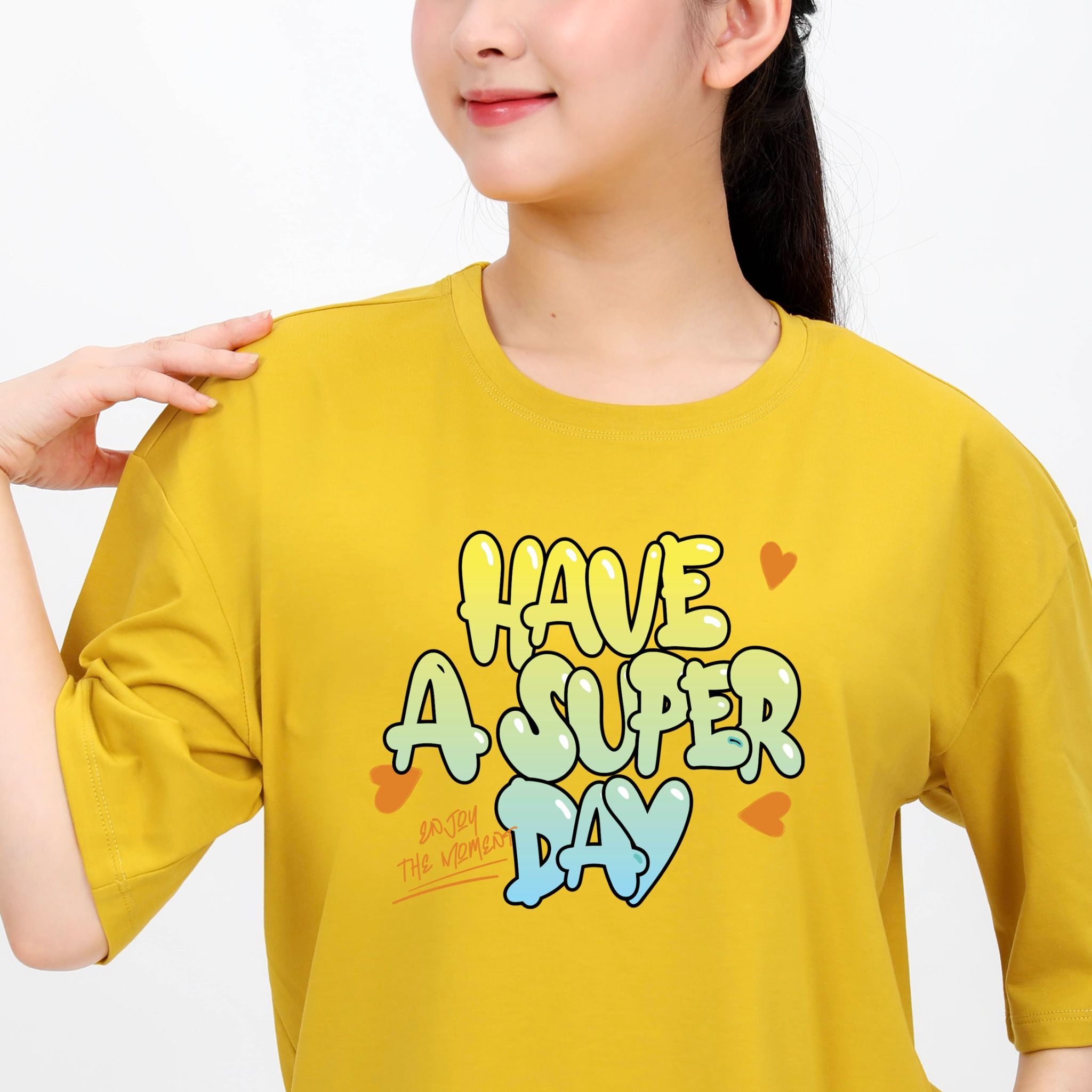 Set đồ bộ nữ kiểu quần đùi tay ngắn chất cotton siêu mát 195p 2048