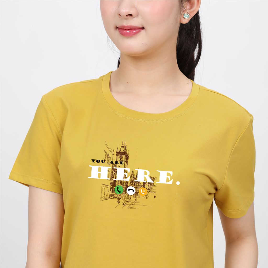 Áo thun nữ form suông thời trang cotton cao cấp 020p 1051