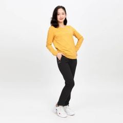 Set đồ bộ nữ kiểu quần dài tay dài chất vảy cá cotton cvc mát 403p 0140