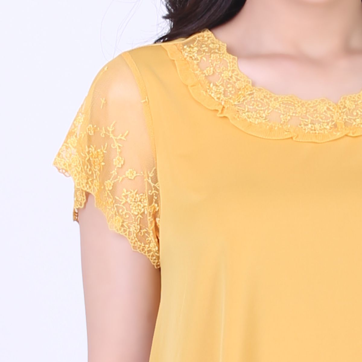 Set đồ bộ nữ kiểu quần lửng tay ngắn chất thun lạnh siêu bền 014p 0245