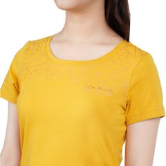 Set đồ bộ nữ kiểu quần dài tay ngắn cotton cvc mát 193p 3319