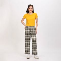 Áo thun nữ croptop tay ngắn Cổ Tròn chất rib chất cotton siêu mát 220p 0265