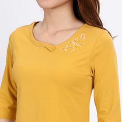 Set đồ bộ nữ kiểu quần dài tay lỡ cotton cvc mát 193p 3333