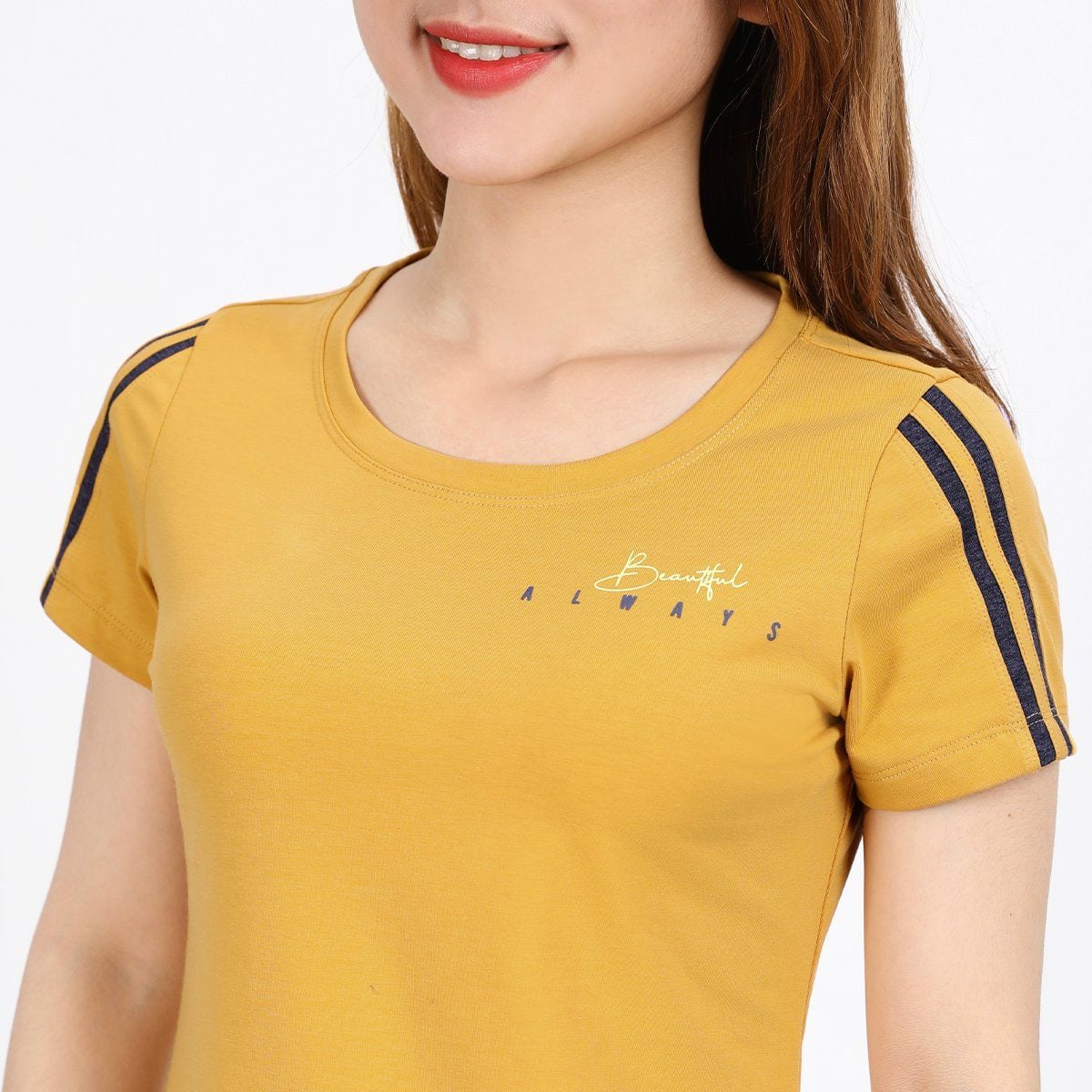 Set đồ bộ nữ kiểu quần dài tay ngắn cotton cvc mát 193p 3329