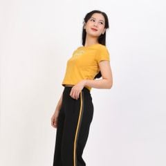 Set đồ bộ nữ kiểu quần dài tay ngắn chất vảy cá cotton cvc mát 403p 3394