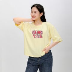 Áo thun nữ phom vuông chất cotton siêu mát 190p 0296