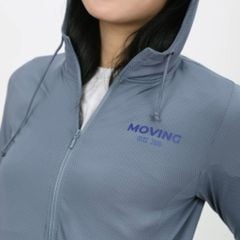 Áo khoác nữ chống nắng, chống UV có nón chất poly thái 311p 1266