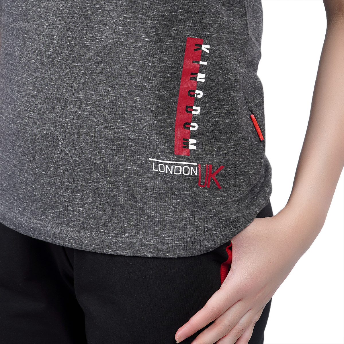 Set đồ bộ nữ kiểu quần dài tay ngắn chất cotton melan mát 053p 3308