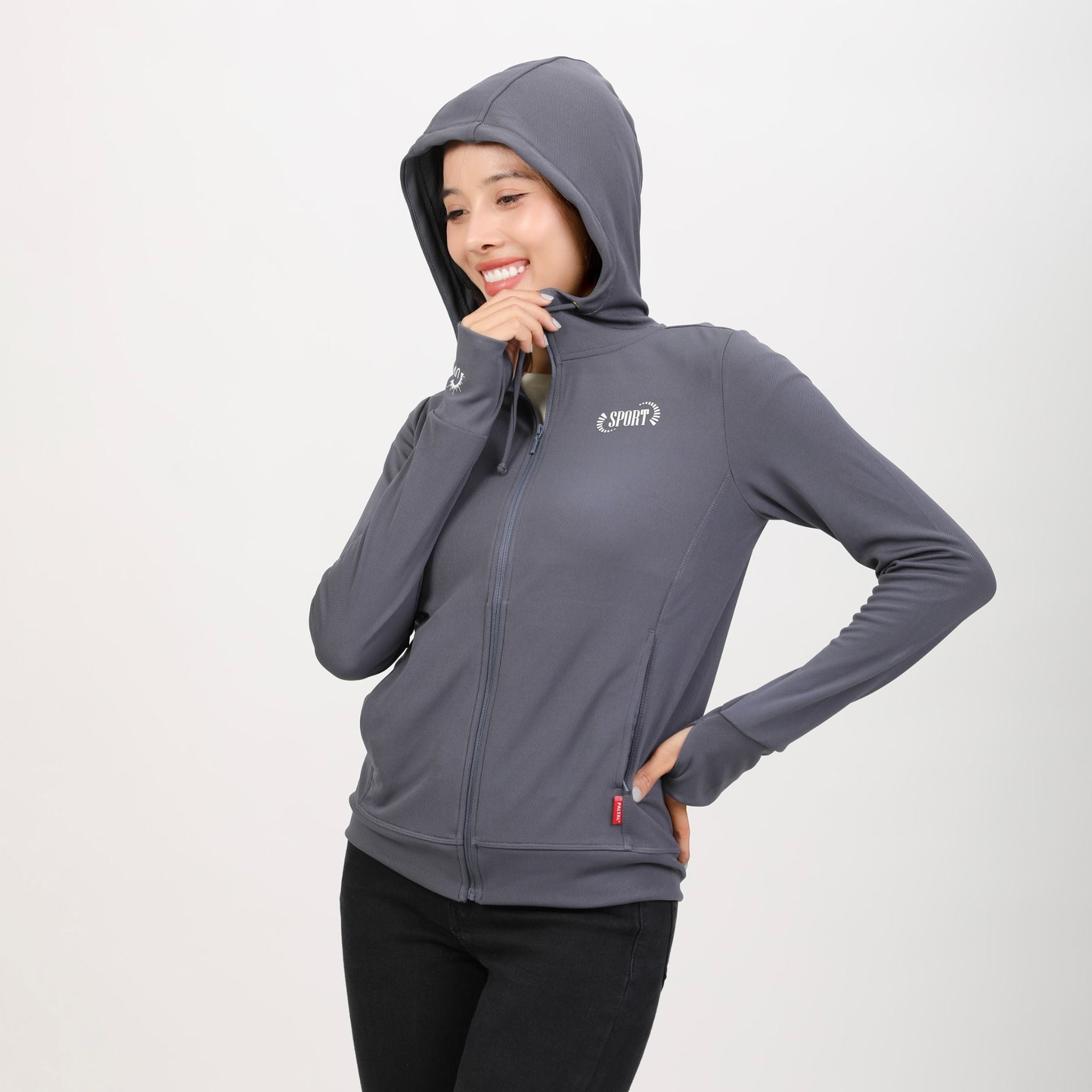 Áo khoác nữ chống nắng, chống UV chất poly mắc lưới siêu thoáng khí 311p 1306