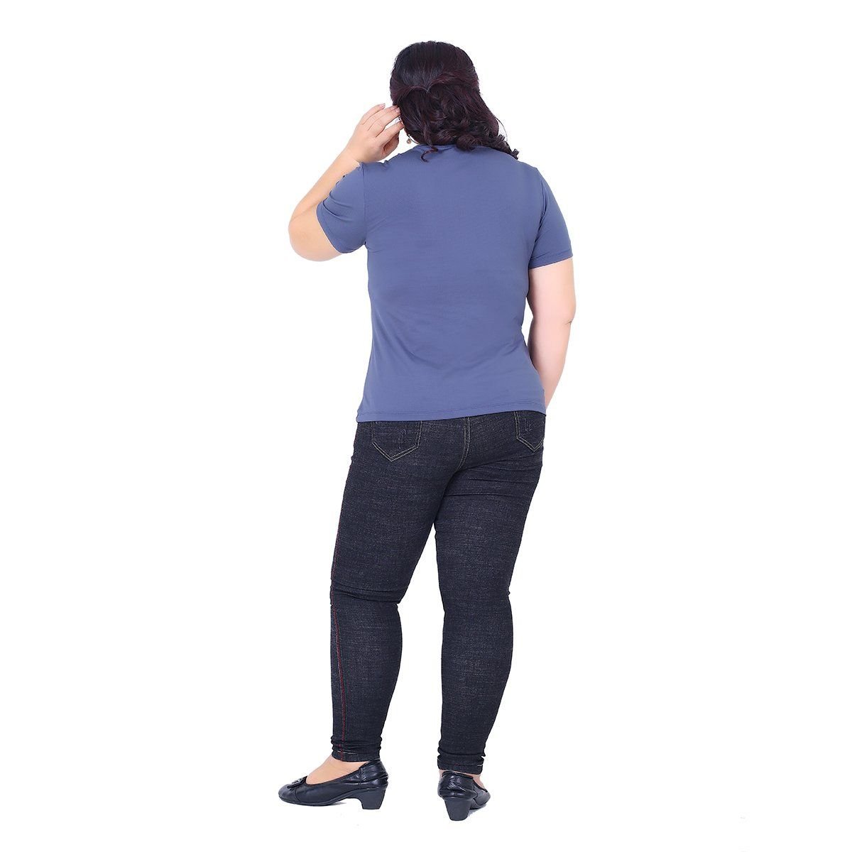 Áo thun nữ tay ngắn big size chất poly 310p 0069