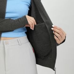 Áo khoác nữ chống nắng, chống UV chất vảy cá cotton cvc mát 401p 1286