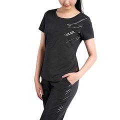 Set đồ bộ nữ kiểu quần lửng tay ngắn cotton cvc mát 194p 4249