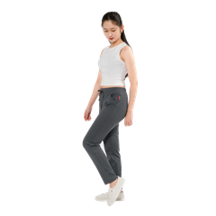 Quần thể thao nữ ống dài thun chất vảy cá cotton cvc mát 408p 8007