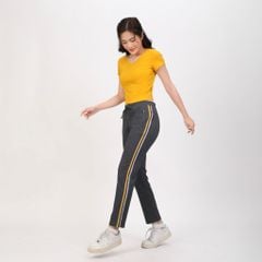 Quần thể thao nữ ống dài thun chất vảy cá cotton cvc mát 408p 8064
