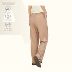 Quần Dài Lẻ Ống Đứng silk Lenin 488p 8078