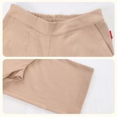 Quần Dài Lẻ Ống Đứng silk Lenin 488p 8078