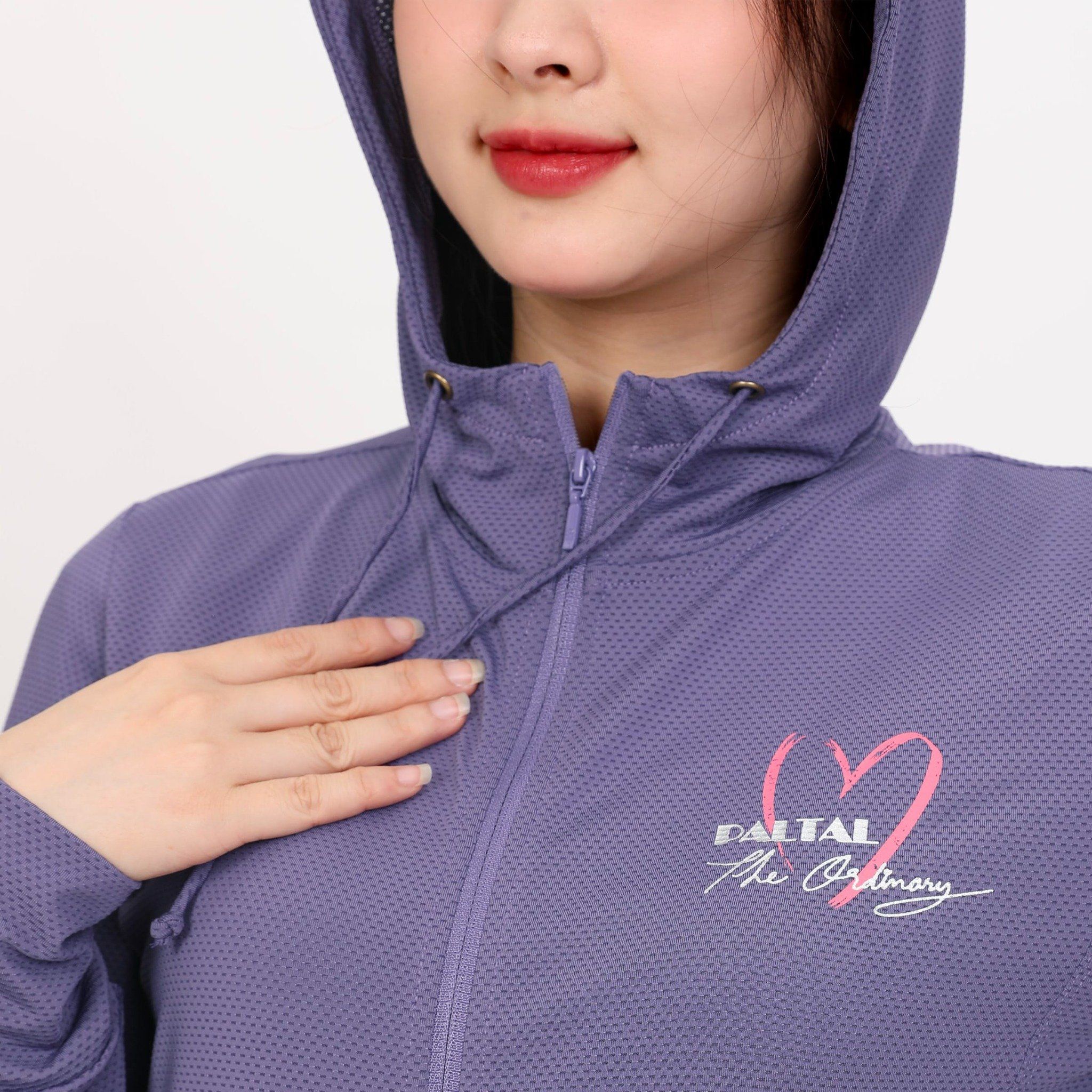 Áo khoác nữ chống nắng, chống UV chất poly thái 311p 1276