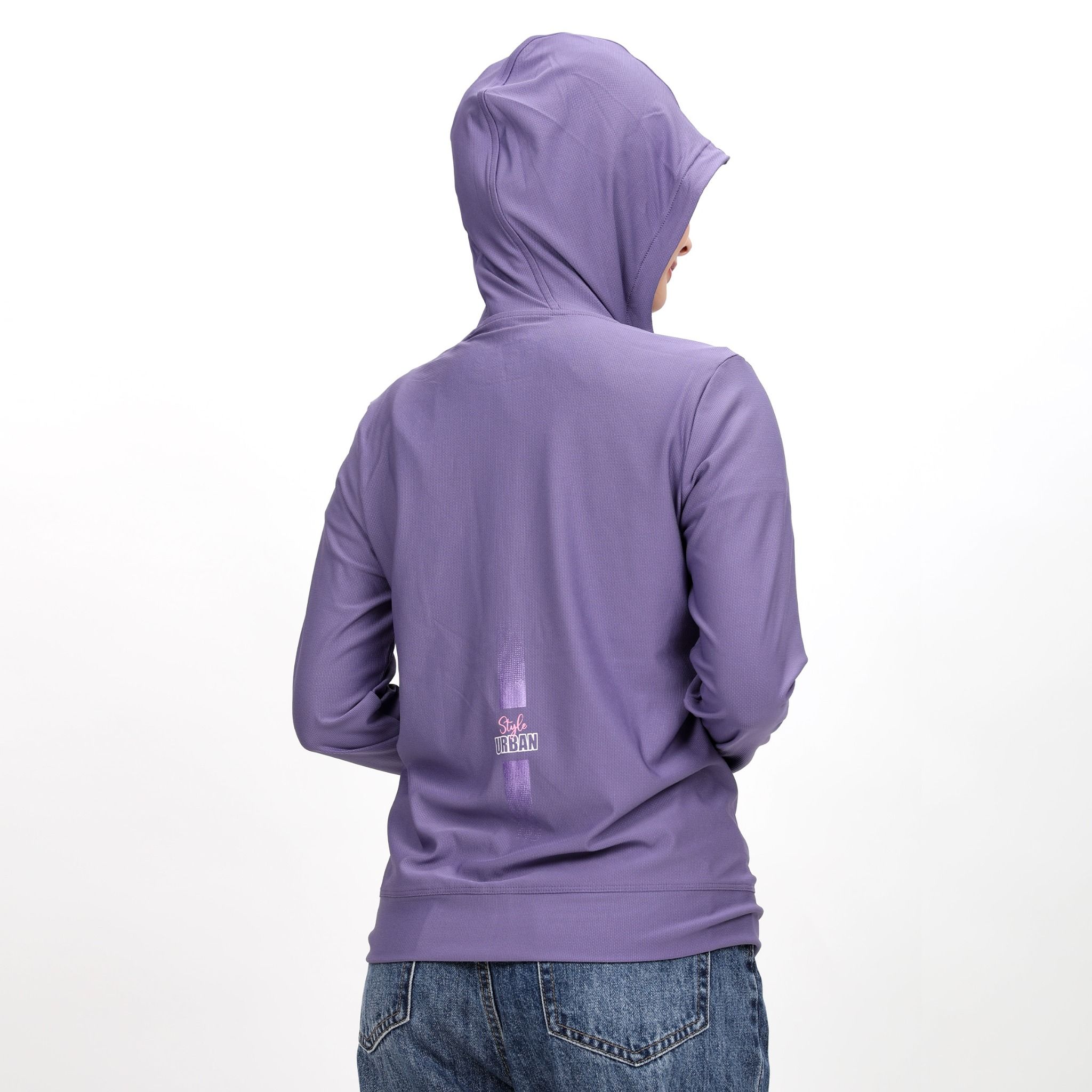 Áo khoác nữ chống nắng, chống UV có nón chất poly cát 311p 1270