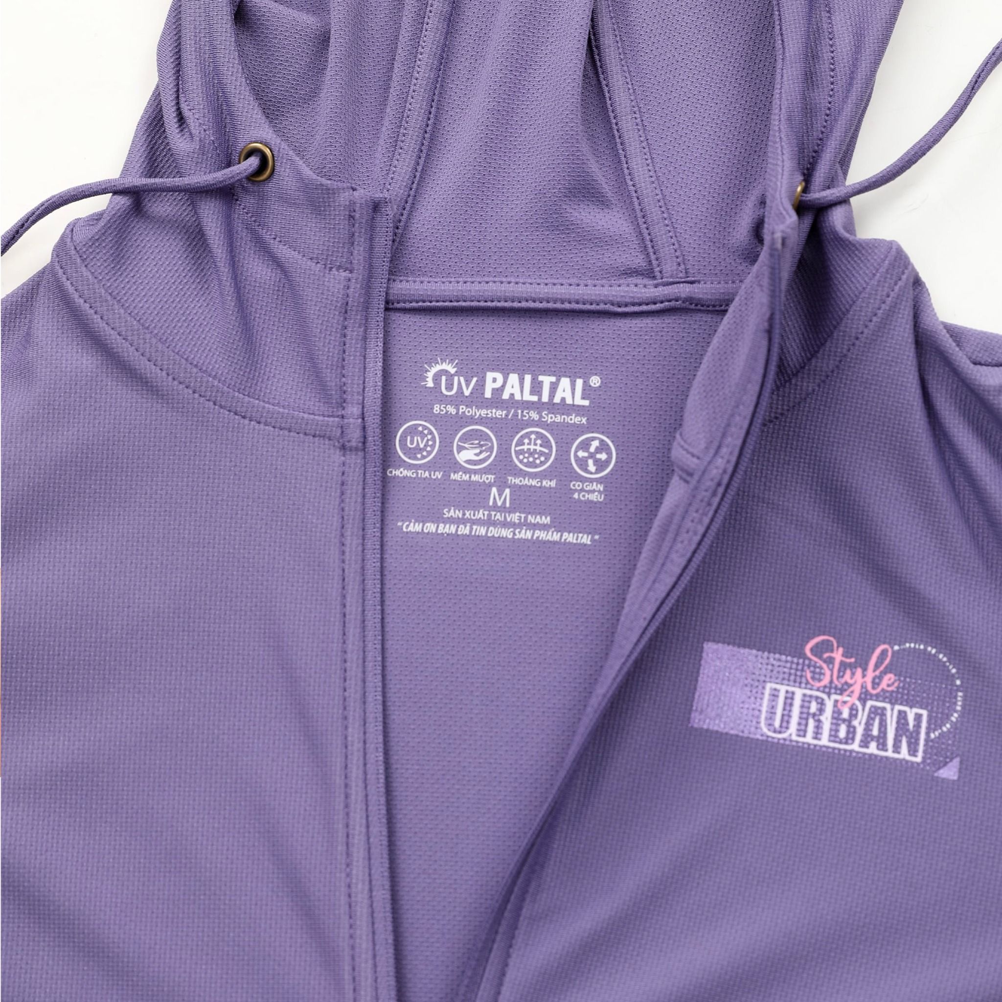 Áo khoác nữ chống nắng, chống UV có nón chất poly cát 311p 1270