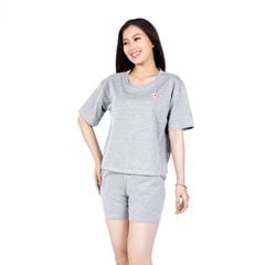 Set đồ bộ nữ kiểu quần đùi tay ngắn chất melan 055p 5078