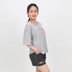 Set đồ bộ nữ kiểu quần đùi tay ngắn chất cotton siêu mát 195p 5208