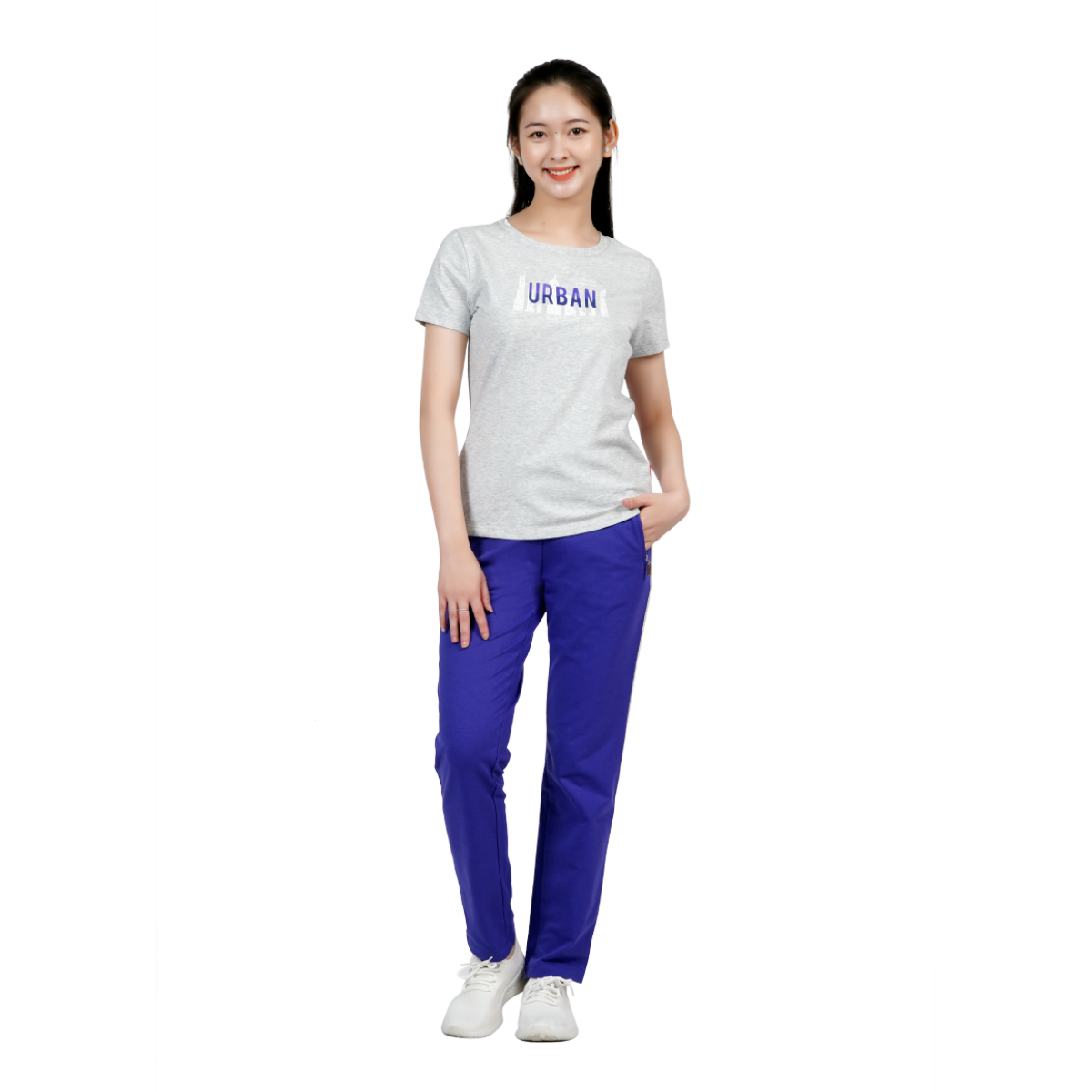 Set đồ bộ nữ kiểu quần dài tay ngắn chất cotton siêu mát 053p 3314