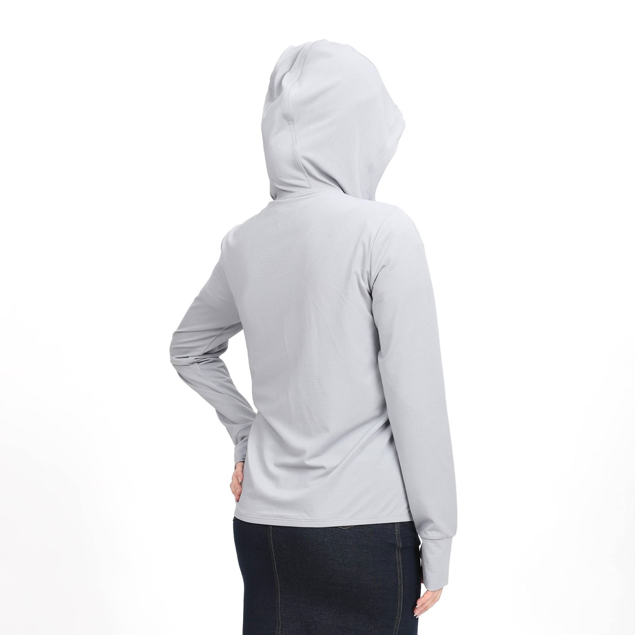 Áo khoác nữ chống nắng, chống UV chất poly thái 311p 1265