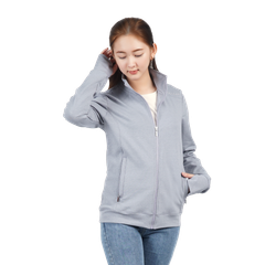 ..Áo khoác nữ chống nắng, chống UV chất vảy cá cotton cvc mát 401p 1216
