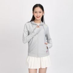 Áo khoác nữ chống nắng, chống UV chất poly mè 311p 1228