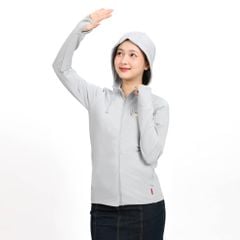 Áo khoác nữ chống nắng, chống UV chất poly mắc lưới siêu thoáng khí 311p 1304