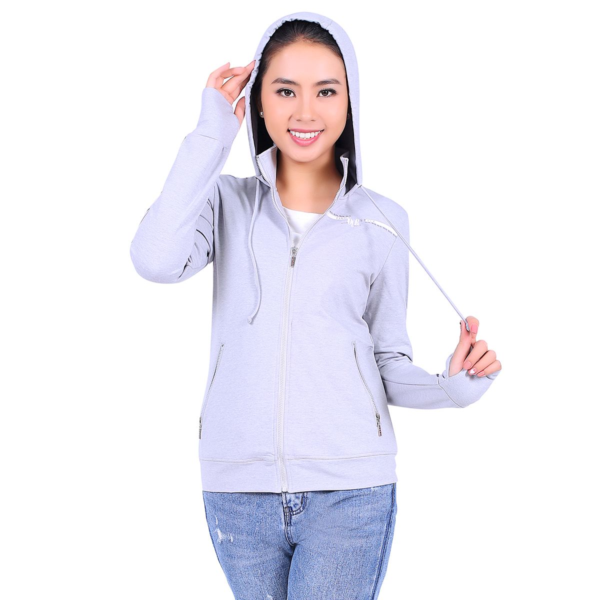 ..Áo khoác nữ chống nắng, chống UV C3 chất vảy cá 401p 1083