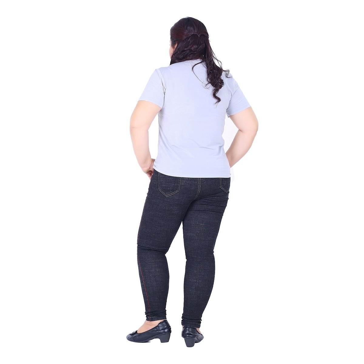 Áo thun nữ tay ngắn big size chất nhung lạnh 150p 0067
