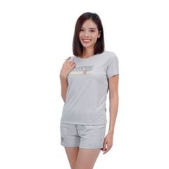 Set đồ bộ nữ kiểu quần đùi tay ngắn Mắt lưới thoáng khí 315p 5096