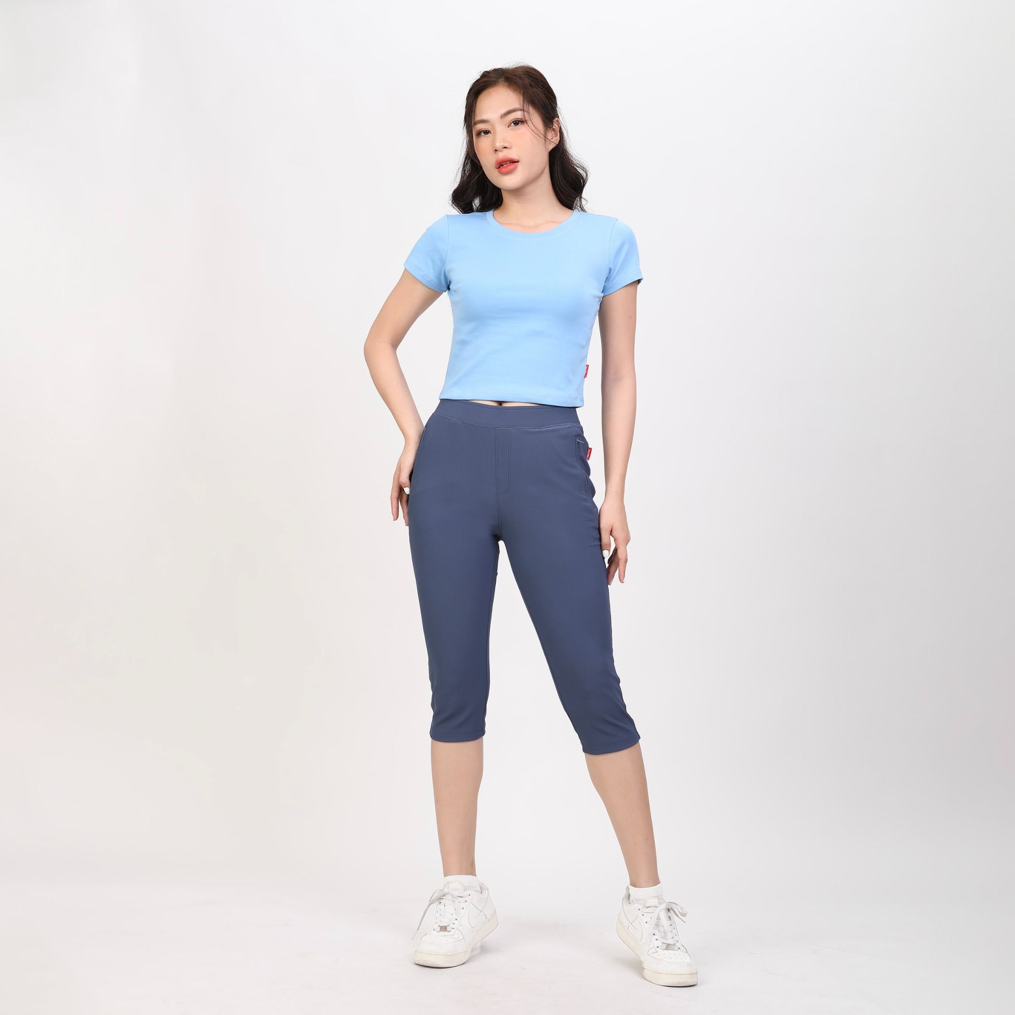 Quần Lửng Form Ôm chất rib Gân 558p 8068